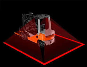 Forklift Truck Blue